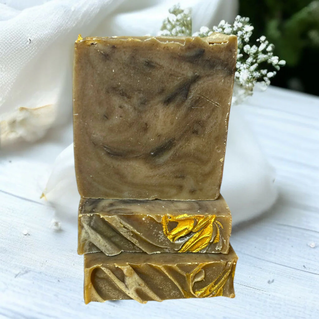 Natural Nettle Soap Bar with Lavender, Lemon and Juniperberry Essential Oils Small and Large Size - Image 3