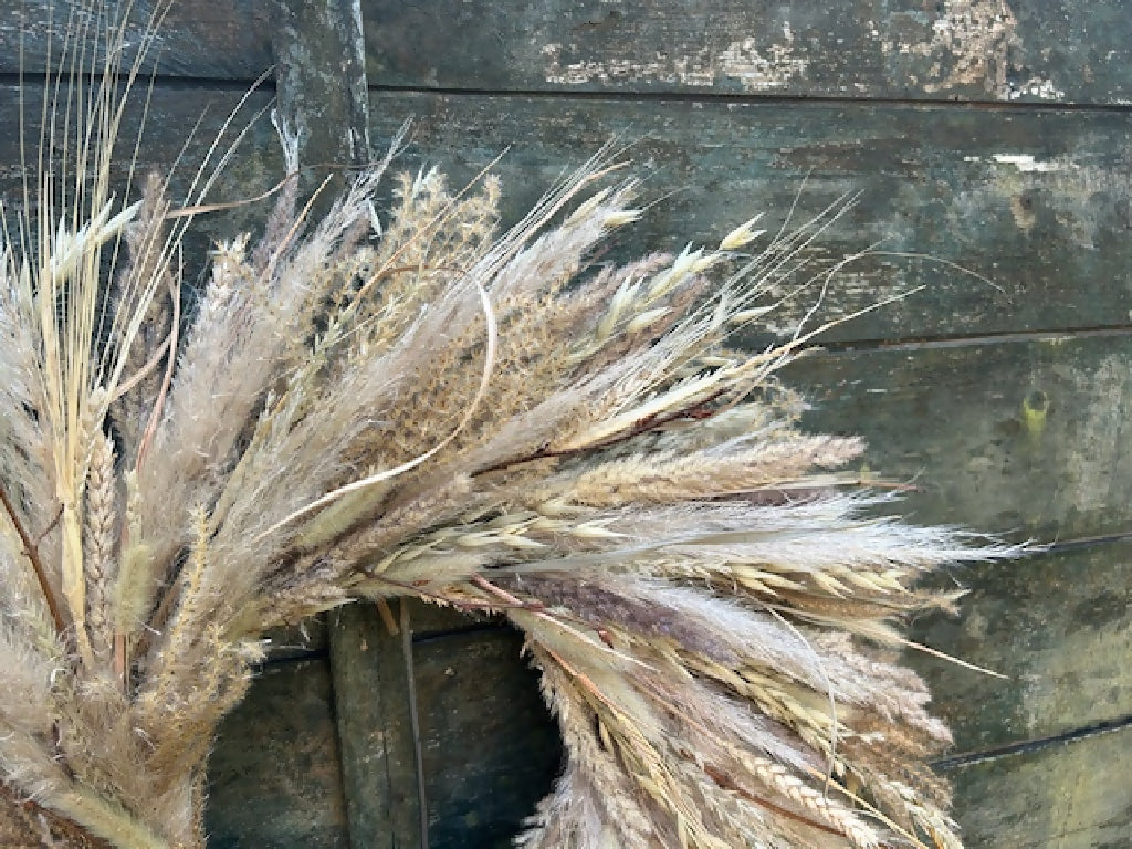 Natural Pampas Wreath - Image 3