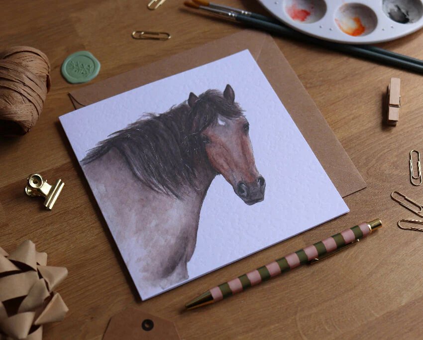 New Forest Pony Greeting Card - Image 2
