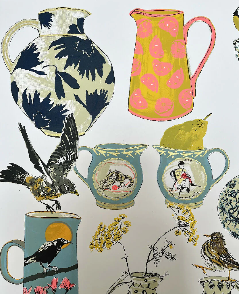 Nice Jugs and a Lovely Pear, Limited Edition Screenprint - Image 5
