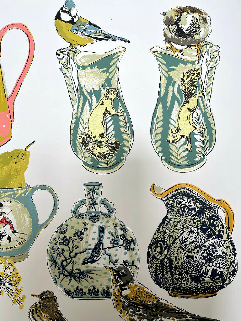 Nice Jugs and a Lovely Pear, Limited Edition Screenprint - Image 6