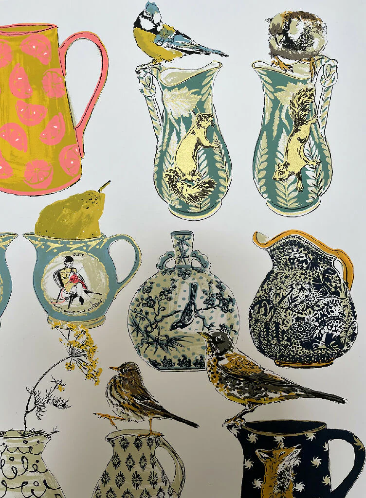 Nice Jugs and a Lovely Pear, Limited Edition Screenprint - Image 7