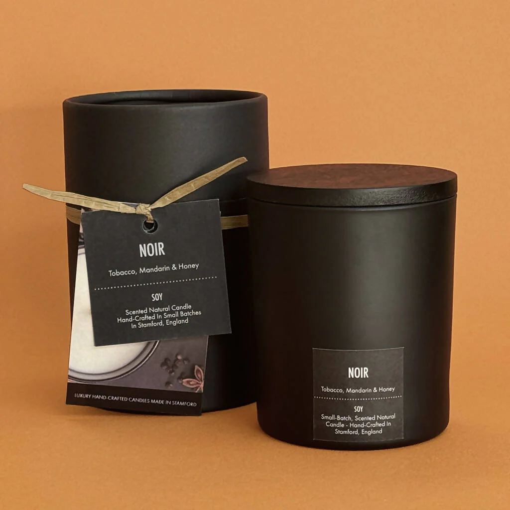 Noir - Scented Soy Candle - Image 2