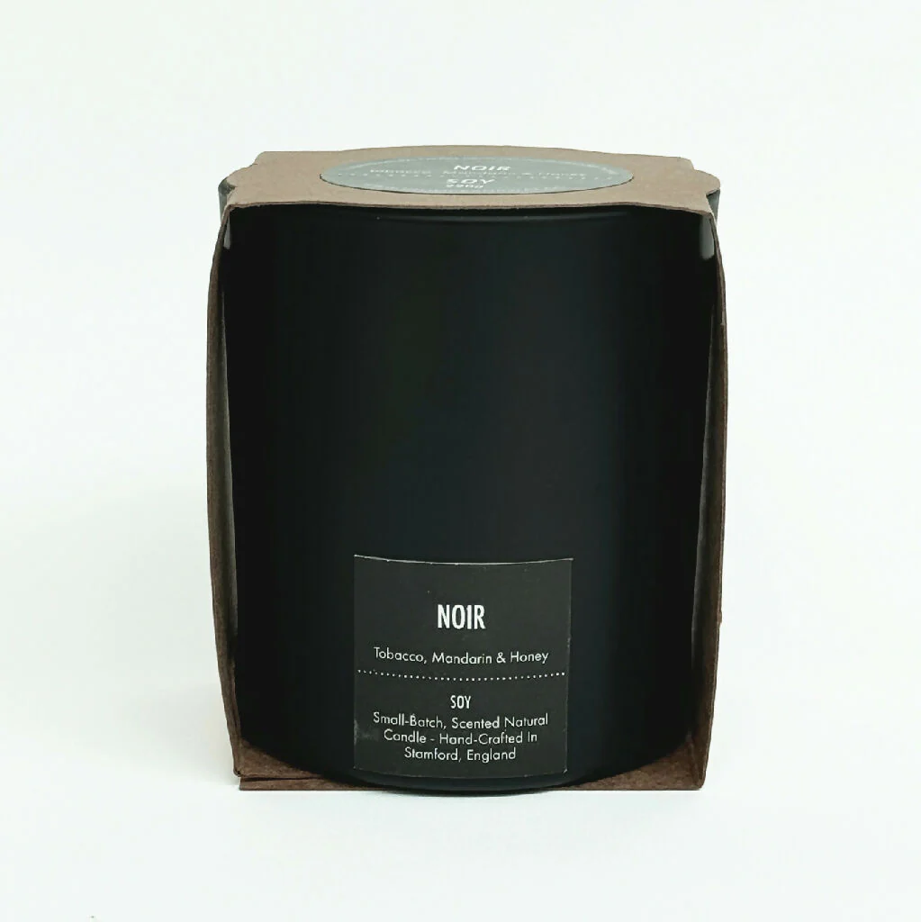 Noir - Scented Soy Candle - Image 4