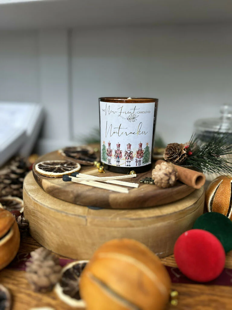 Nutcracker Luxury Christmas Soy Candle - Image 2