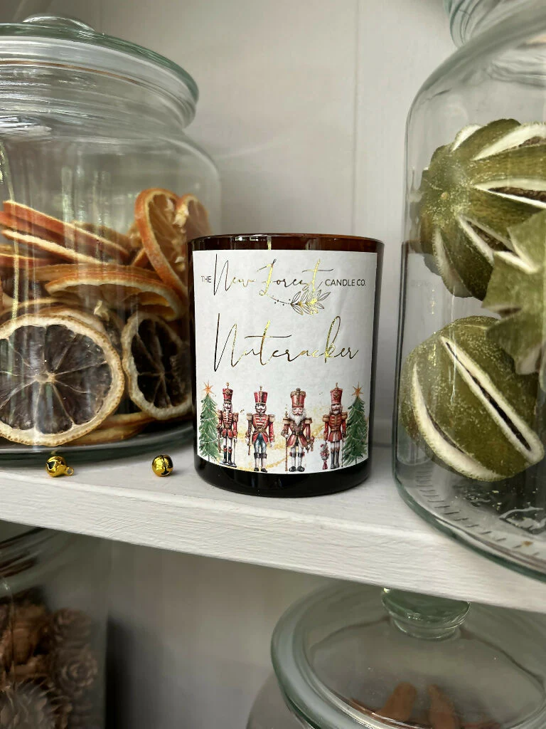 Nutcracker Luxury Christmas Soy Candle - Image 3