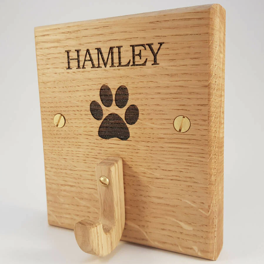 Oak Dog Lead Rail