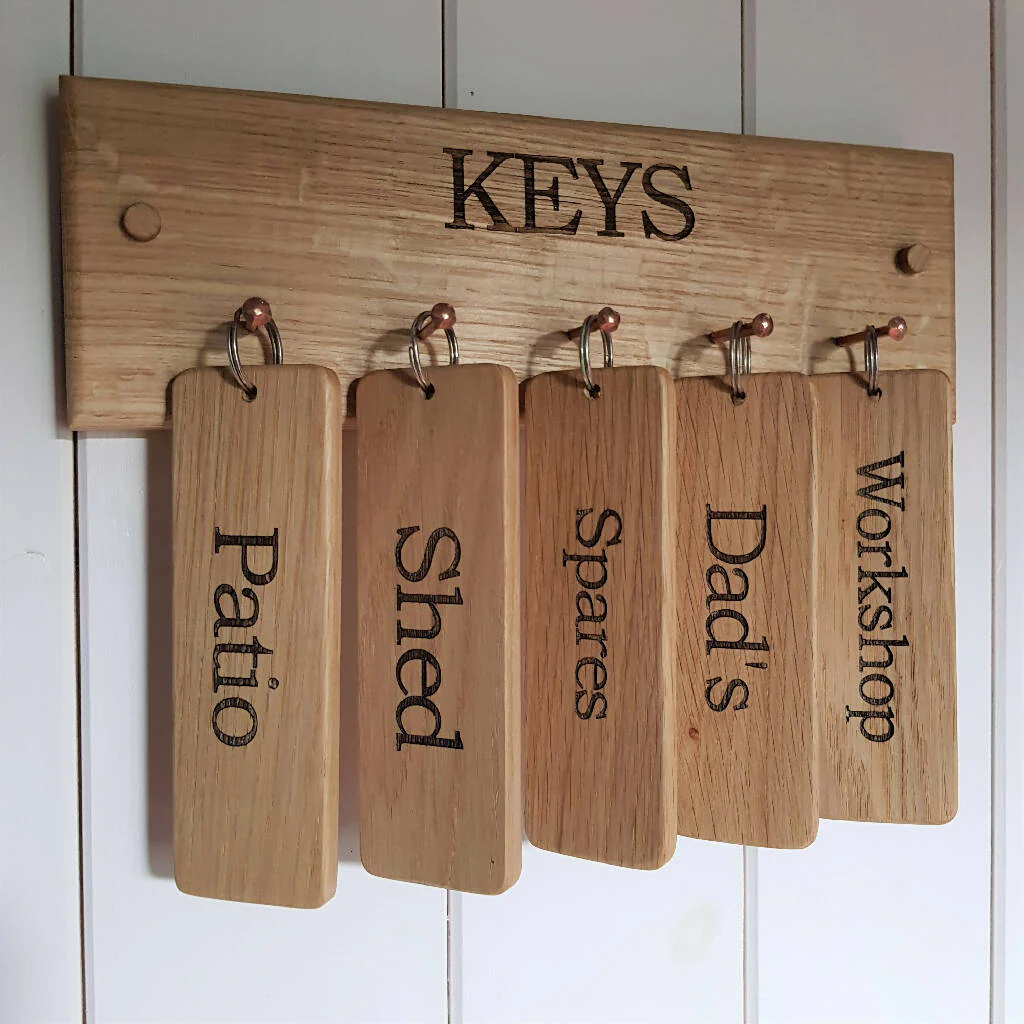 Oak Key Rack - Image 4