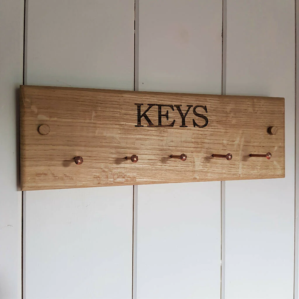 Oak Key Rack - Image 5