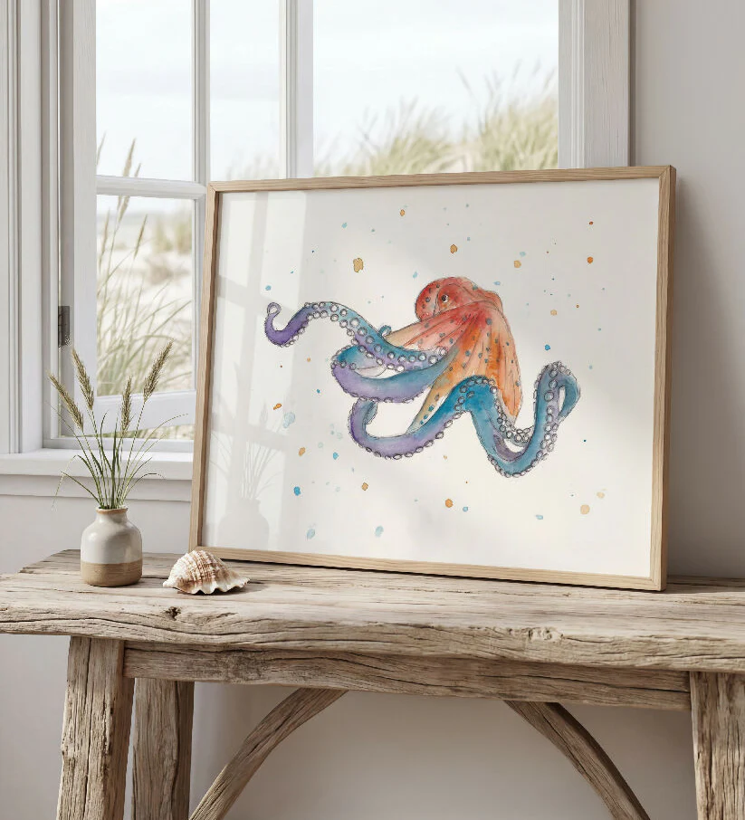 Octopus Print