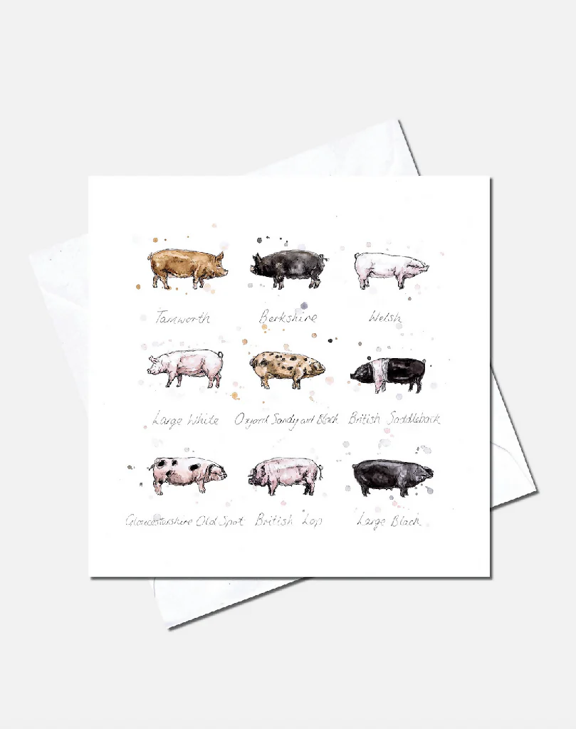Oink | Greetings Card - Image 2