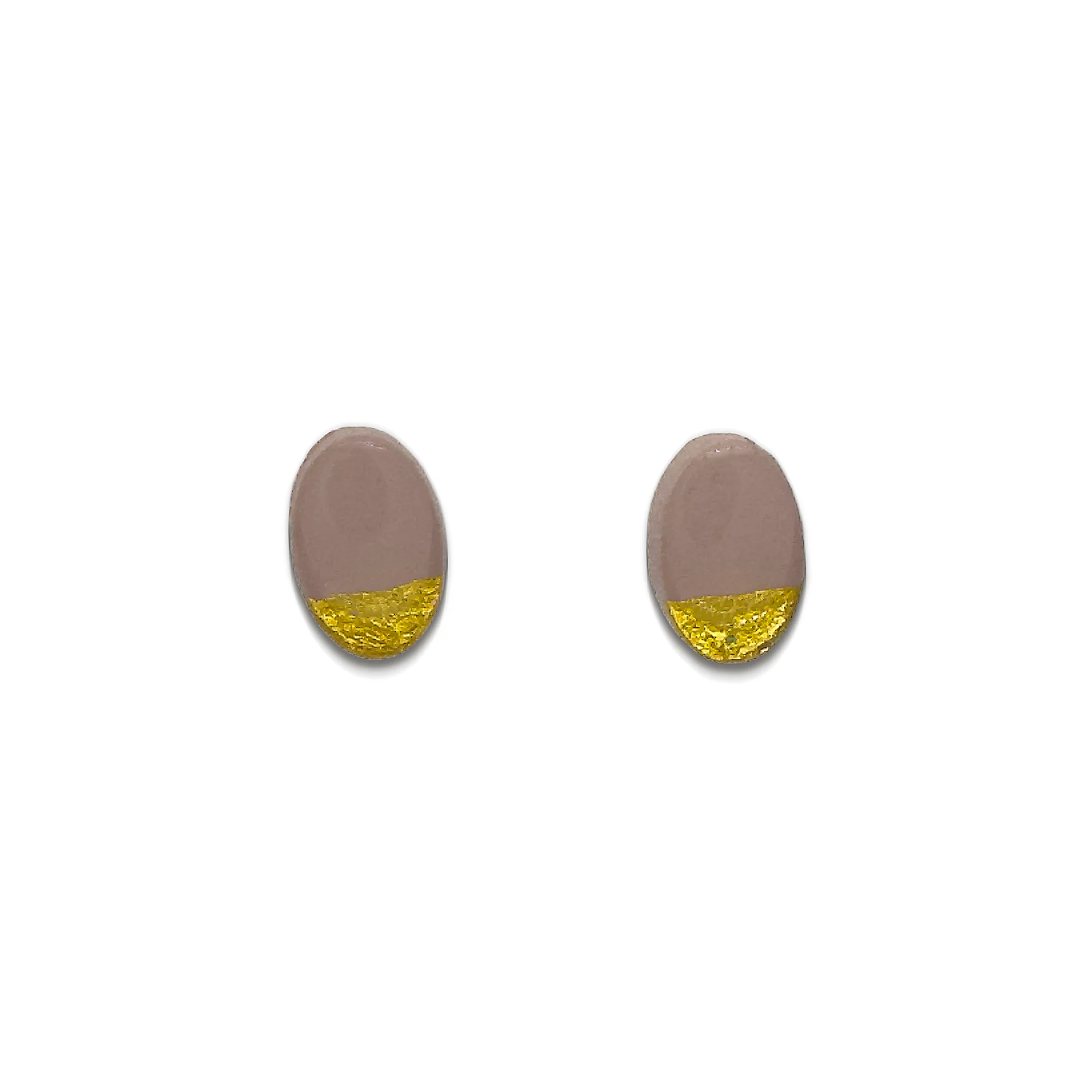 Ophelia Oval Earrings | Blush - Image 2