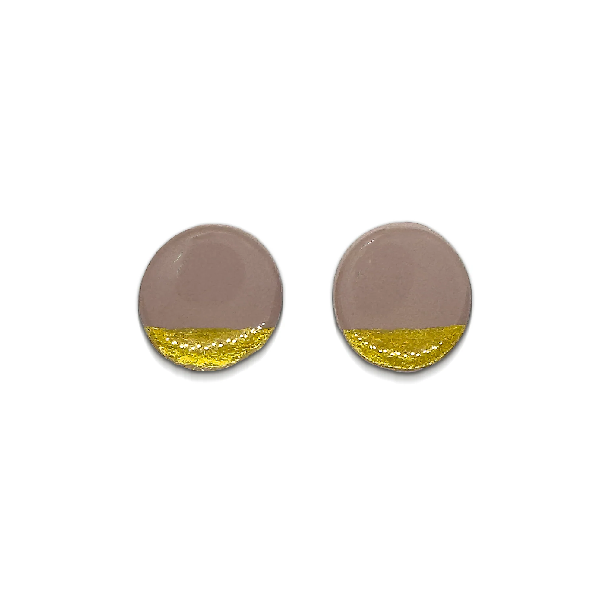 Ophelia Round Earrings | Blush - Image 2