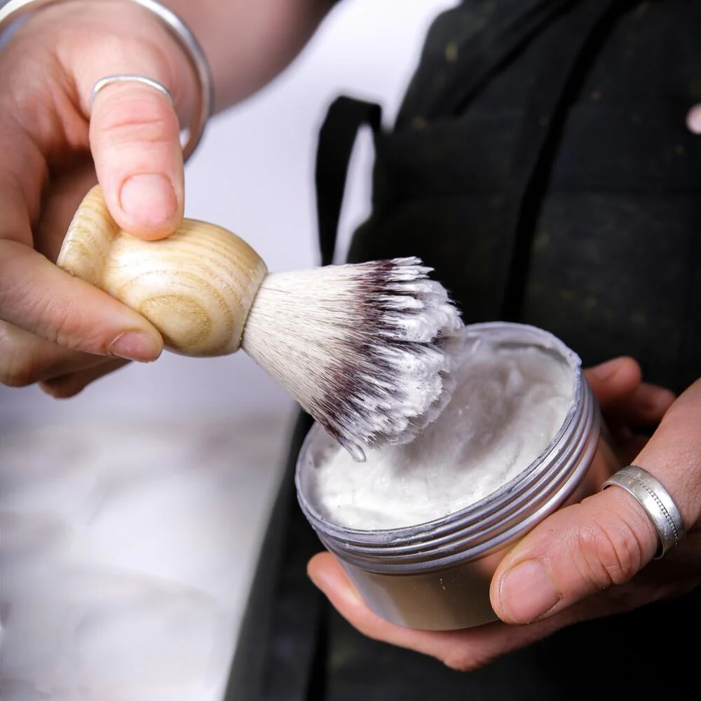 Orange + Lavender Shaving Soap - Image 3