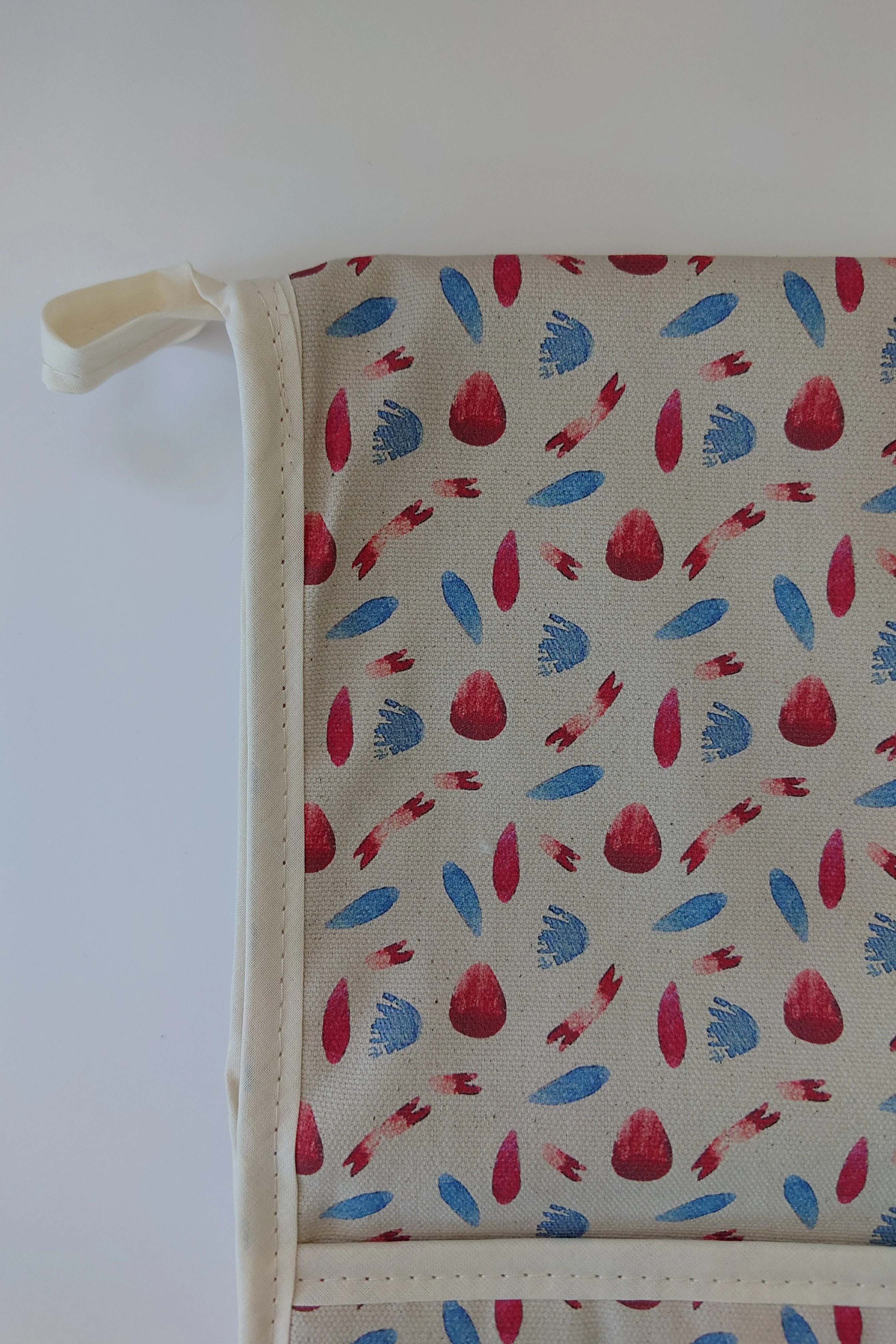 Organic Double Oven Glove - Machair Petals Multi - Image 5