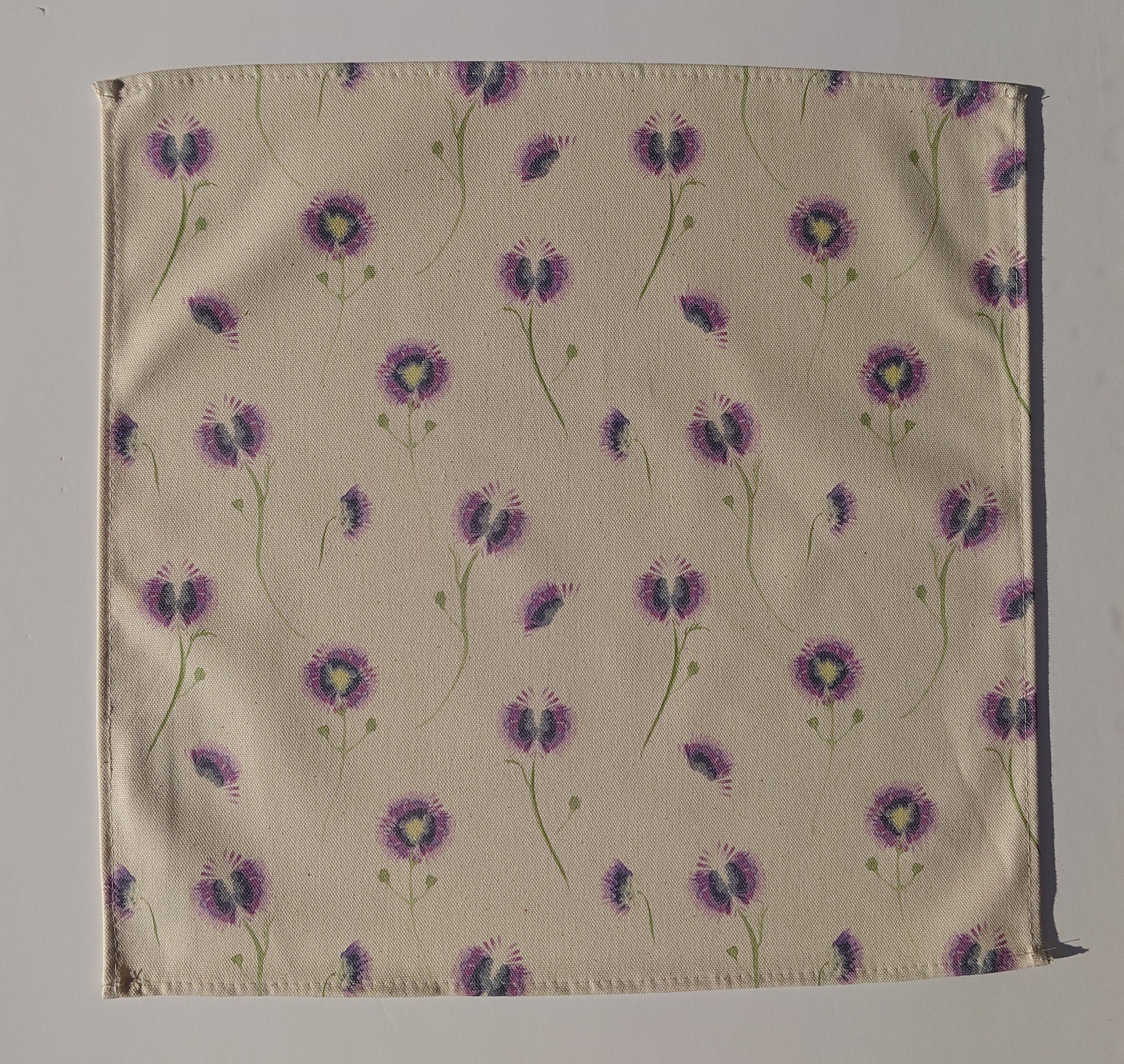 Organic Napkin - Wild Meadow Lilac Drift - Image 4