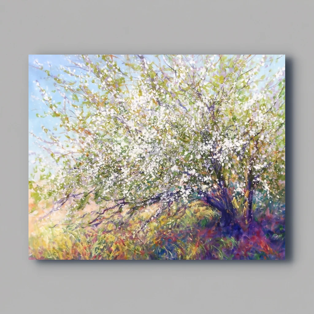 Original painting 'A Moment In Spring' by Mariusz Kaldowski