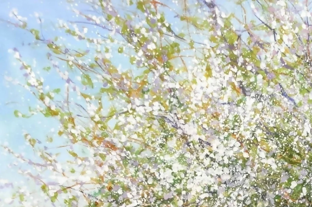 Original painting 'A Moment In Spring' by Mariusz Kaldowski - Image 3