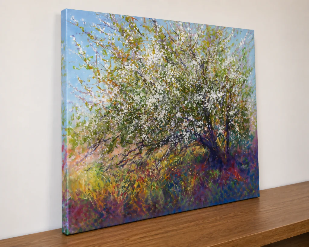 Original painting 'A Moment In Spring' by Mariusz Kaldowski - Image 6