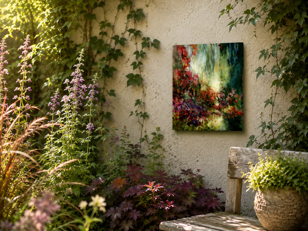 Original painting 'Acer Song' by Kasia Kaldowski - Image 4