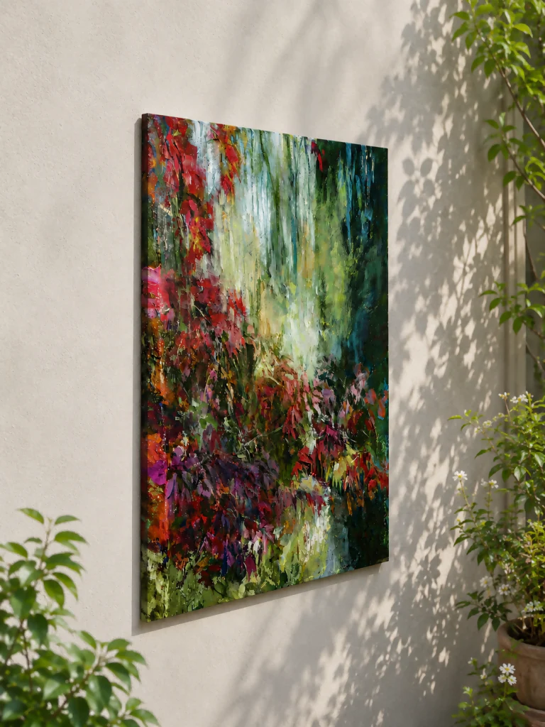 Original painting 'Acer Song' by Kasia Kaldowski - Image 6