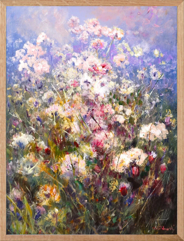 Original painting 'Autumn Meadow' by Mariusz Kaldowski - Image 5