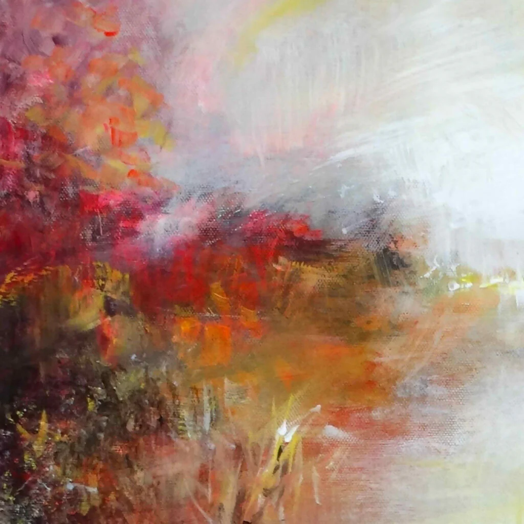 Original painting 'Ember Shore' by Kasia Kaldowski - Image 7