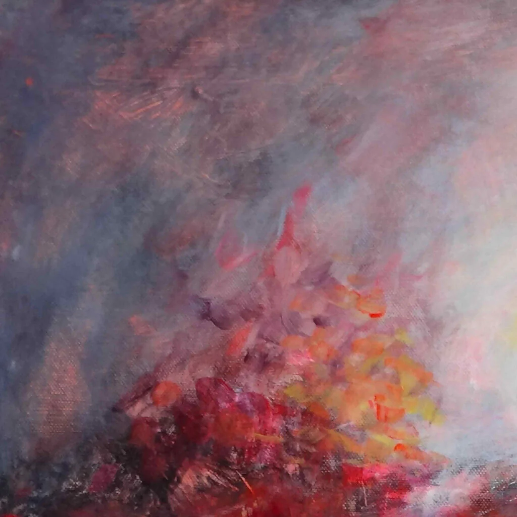 Original painting 'Ember Shore' by Kasia Kaldowski - Image 8