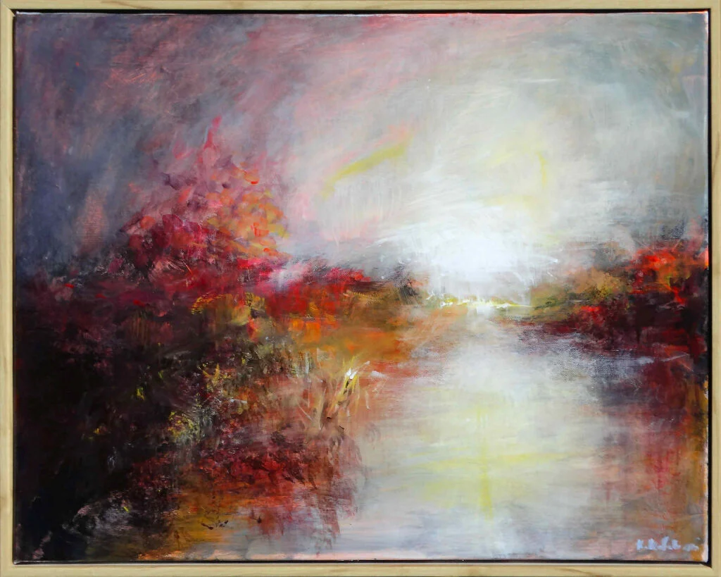 Original painting 'Ember Shore' by Kasia Kaldowski - Image 9