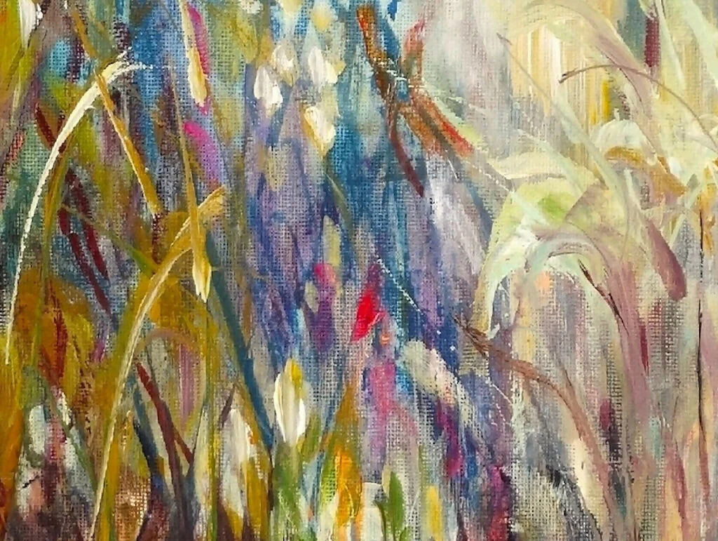 Original painting 'Hidden Lilies' by Mariusz Kaldowski - Image 6
