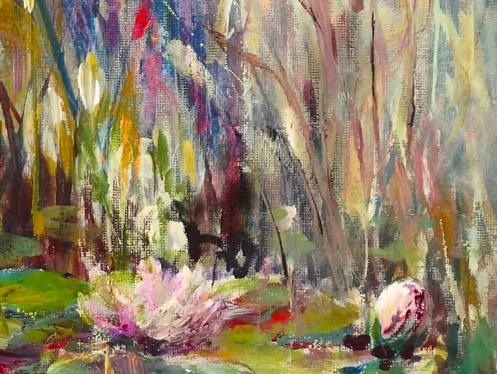 Original painting 'Hidden Lilies' by Mariusz Kaldowski - Image 7