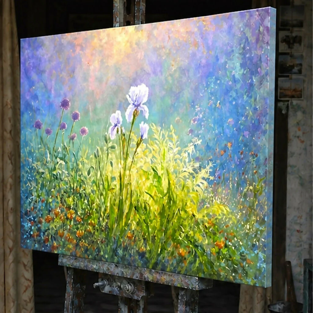 Original painting 'In the Warmth of the Day' by Mariusz Kałdowski - Image 2