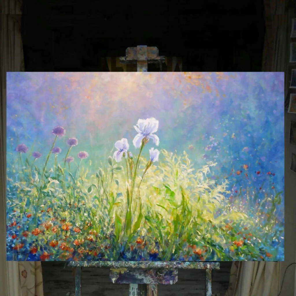 Original painting 'In the Warmth of the Day' by Mariusz Kałdowski - Image 5