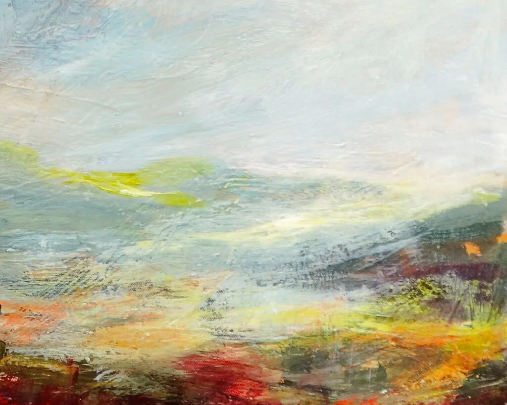 Original painting 'Soft Ascent' by Kasia Kaldowski - Image 4