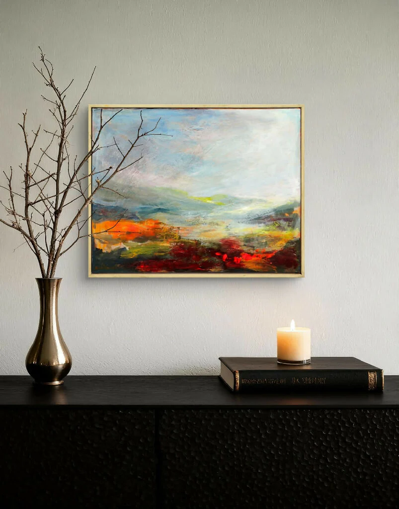 Original painting 'Soft Ascent' by Kasia Kaldowski - Image 6
