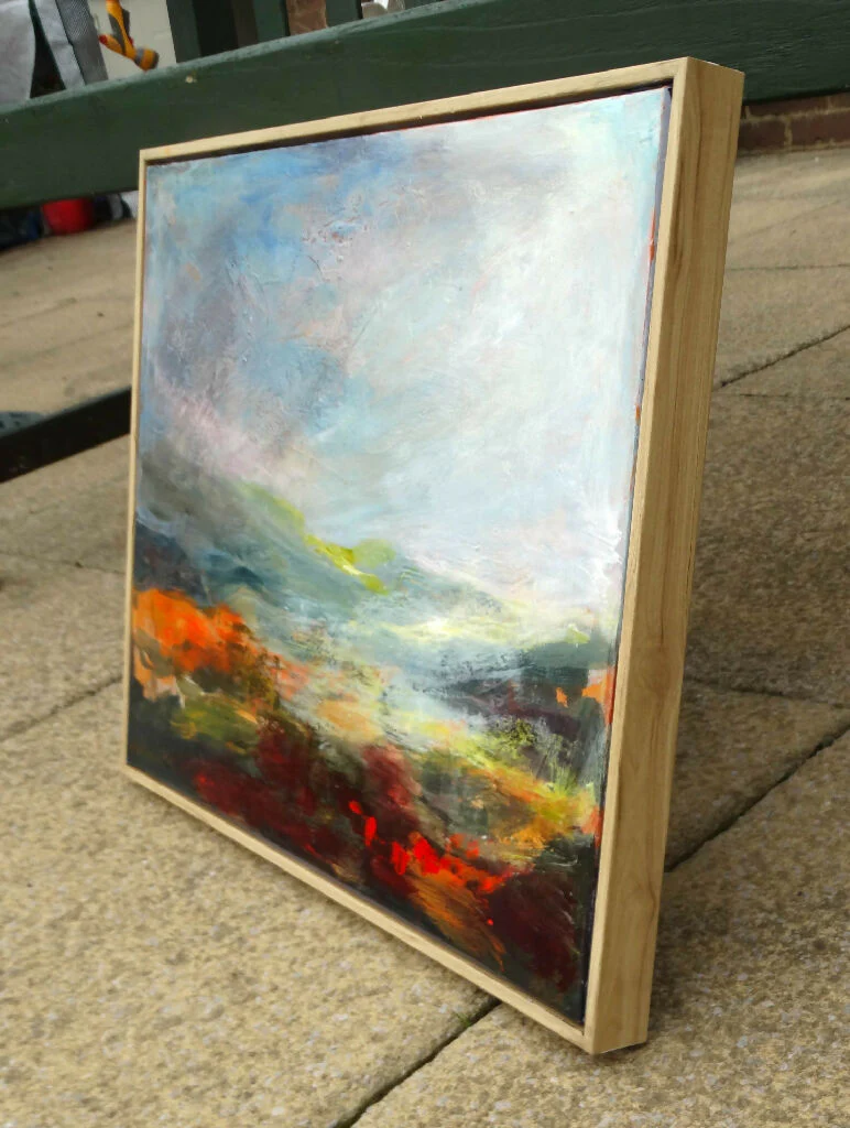 Original painting 'Soft Ascent' by Kasia Kaldowski - Image 8