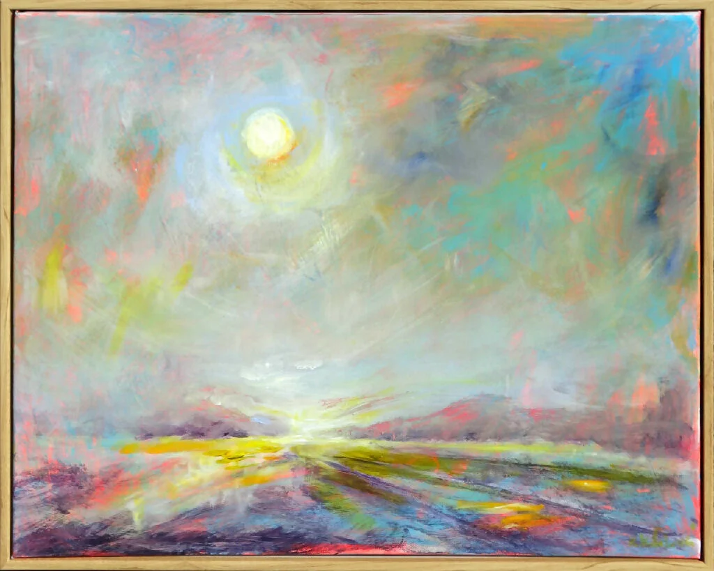 Original painting 'Where Light Finds You' by Kasia Kaldowski - Image 2