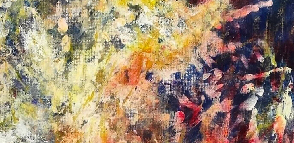 Original painting 'White Magic' by Mariusz Kaldowski - Image 3