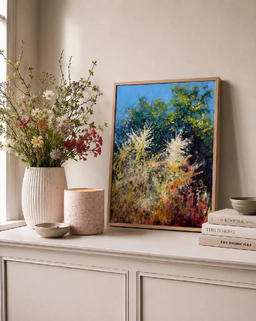 Original painting 'White Magic' by Mariusz Kaldowski - Image 6
