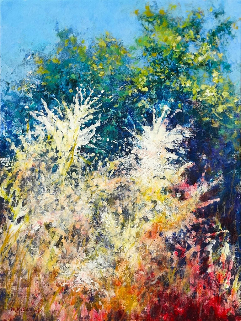Original painting 'White Magic' by Mariusz Kaldowski - Image 7