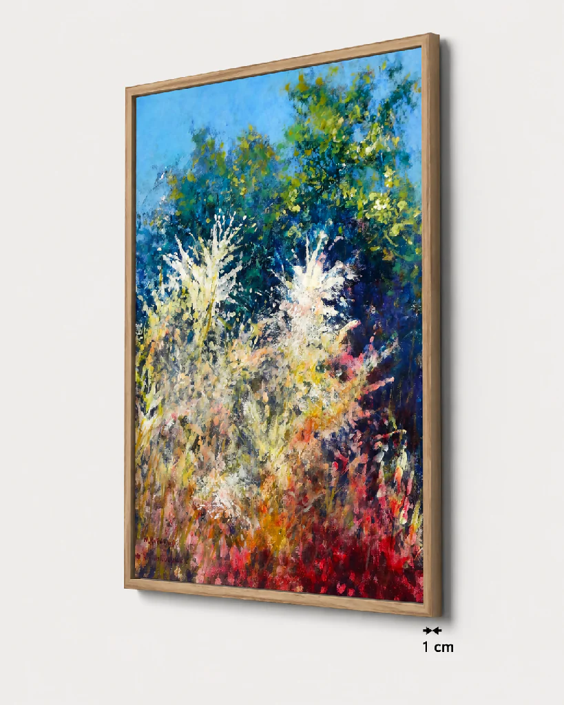 Original painting 'White Magic' by Mariusz Kaldowski - Image 8