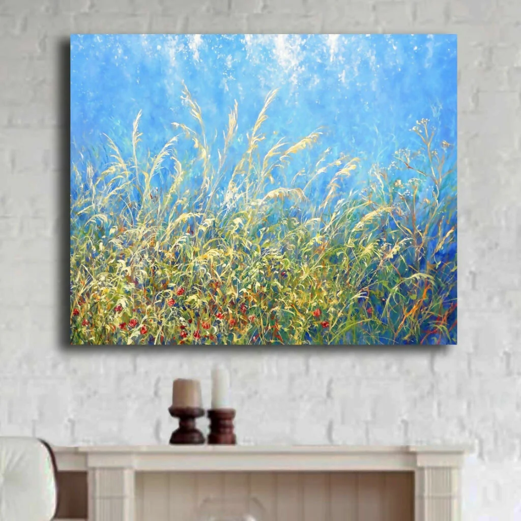 Oryginal painting 'Where the Light Falls' by Mariusz Kaldowski - Image 3
