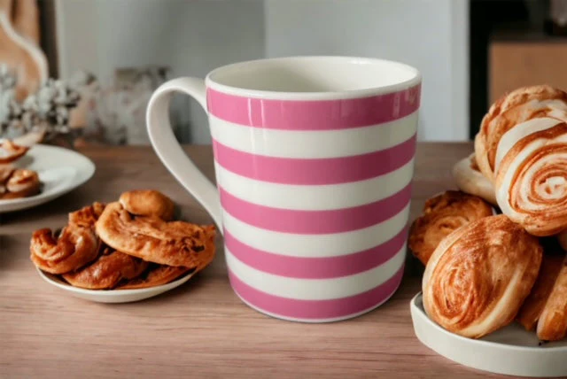 Oscar and Tilly Brightly Striped Mug ~ mix and match - Image 4