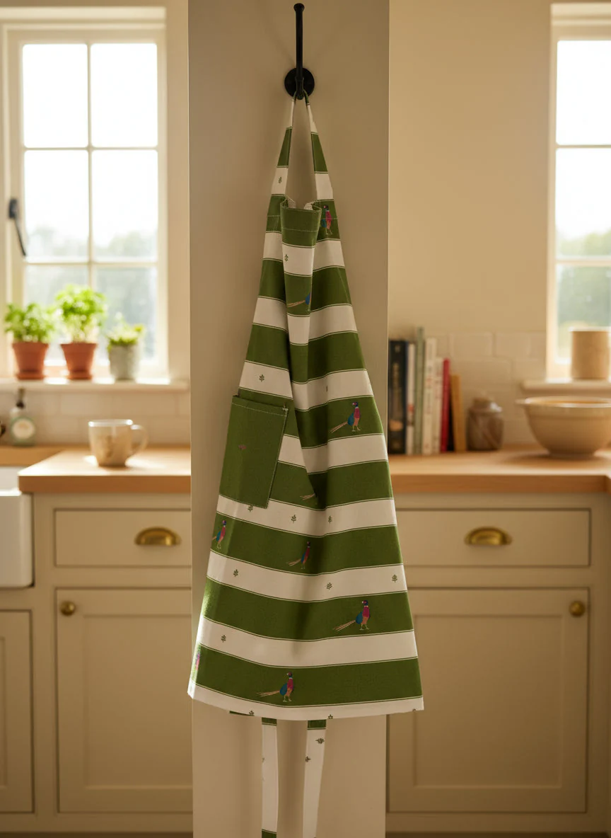 Oscar & Tilly Pheasant Design Apron - Image 3