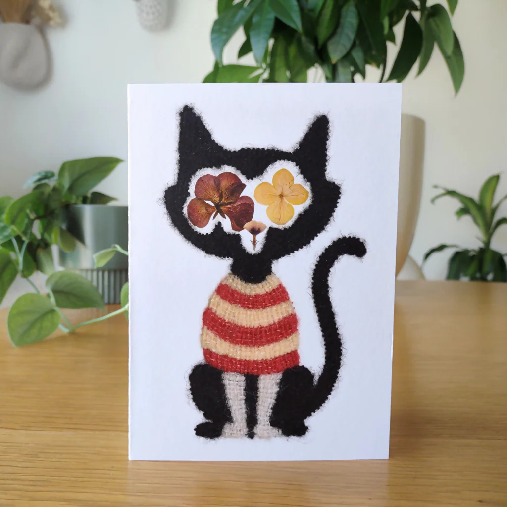 Otto The Cat Birthday Card - Image 2