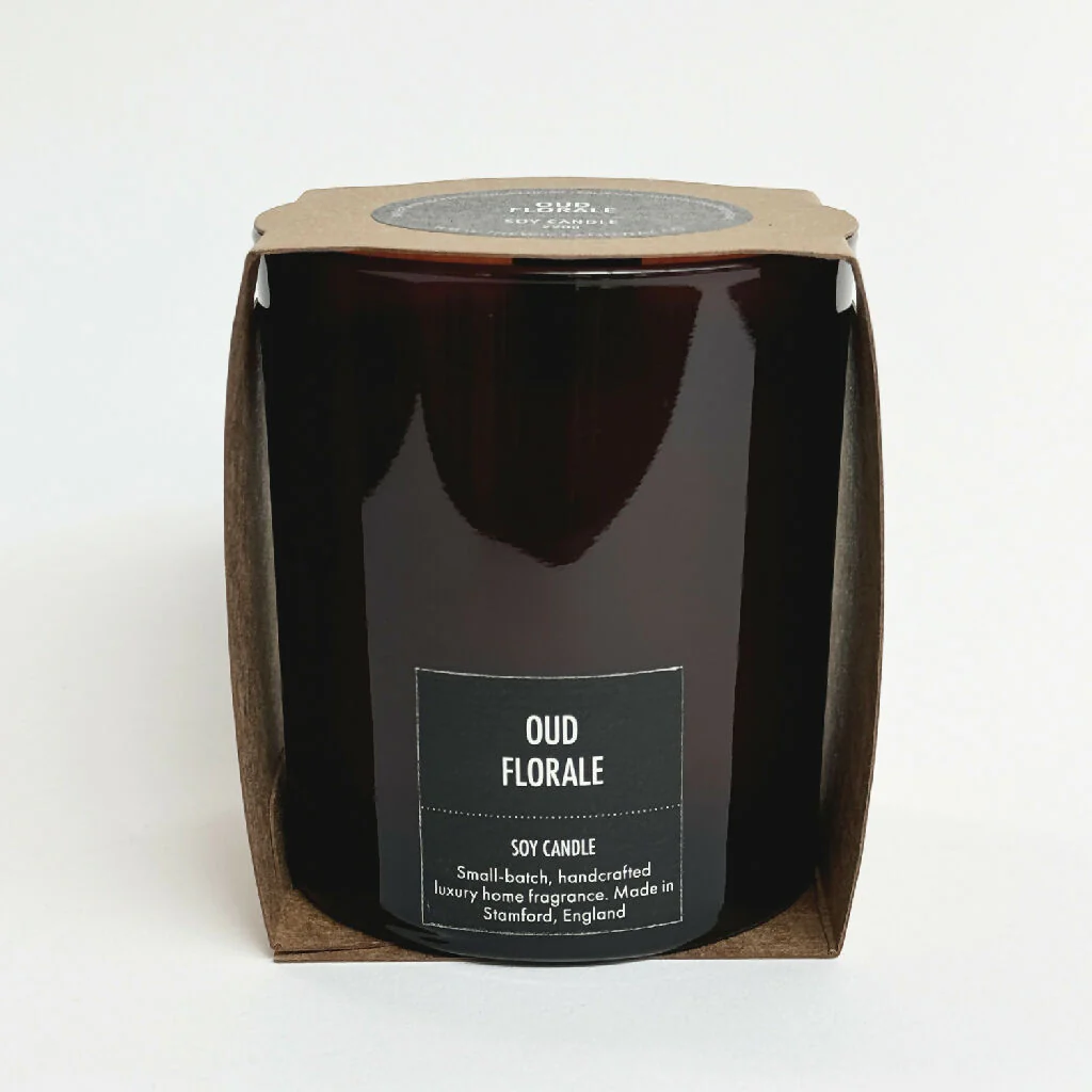 Oud Florale - Scented Soy Candle - Image 3