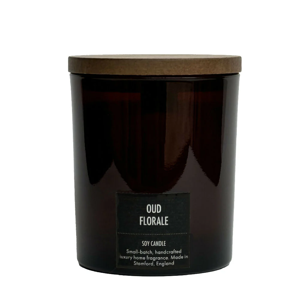 Oud Florale - Scented Soy Candle - Image 4