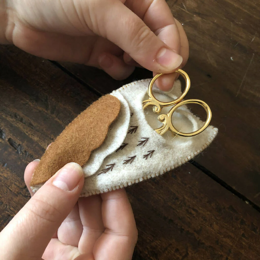 Owl Scissors Case Craft Kit (includes scissors) - Image 4