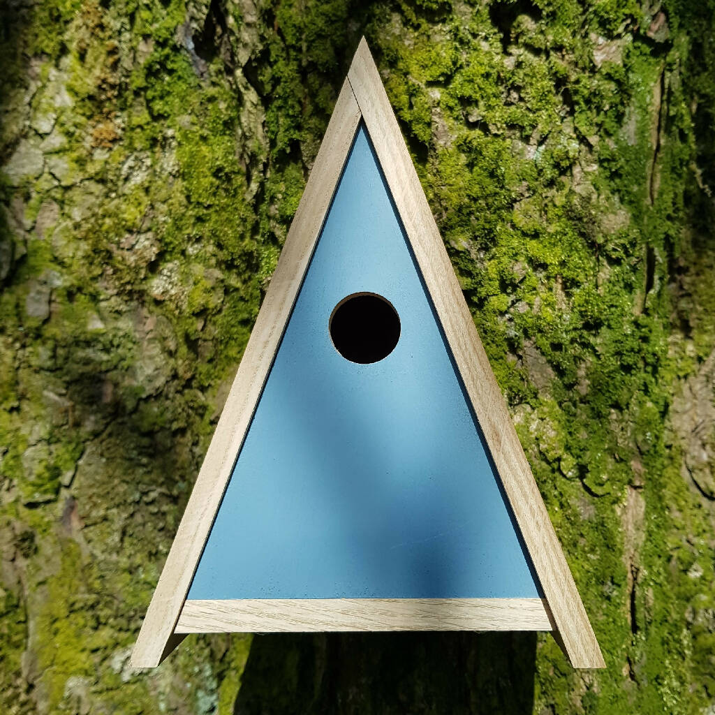 Painted Oak Bird Box - Image 5