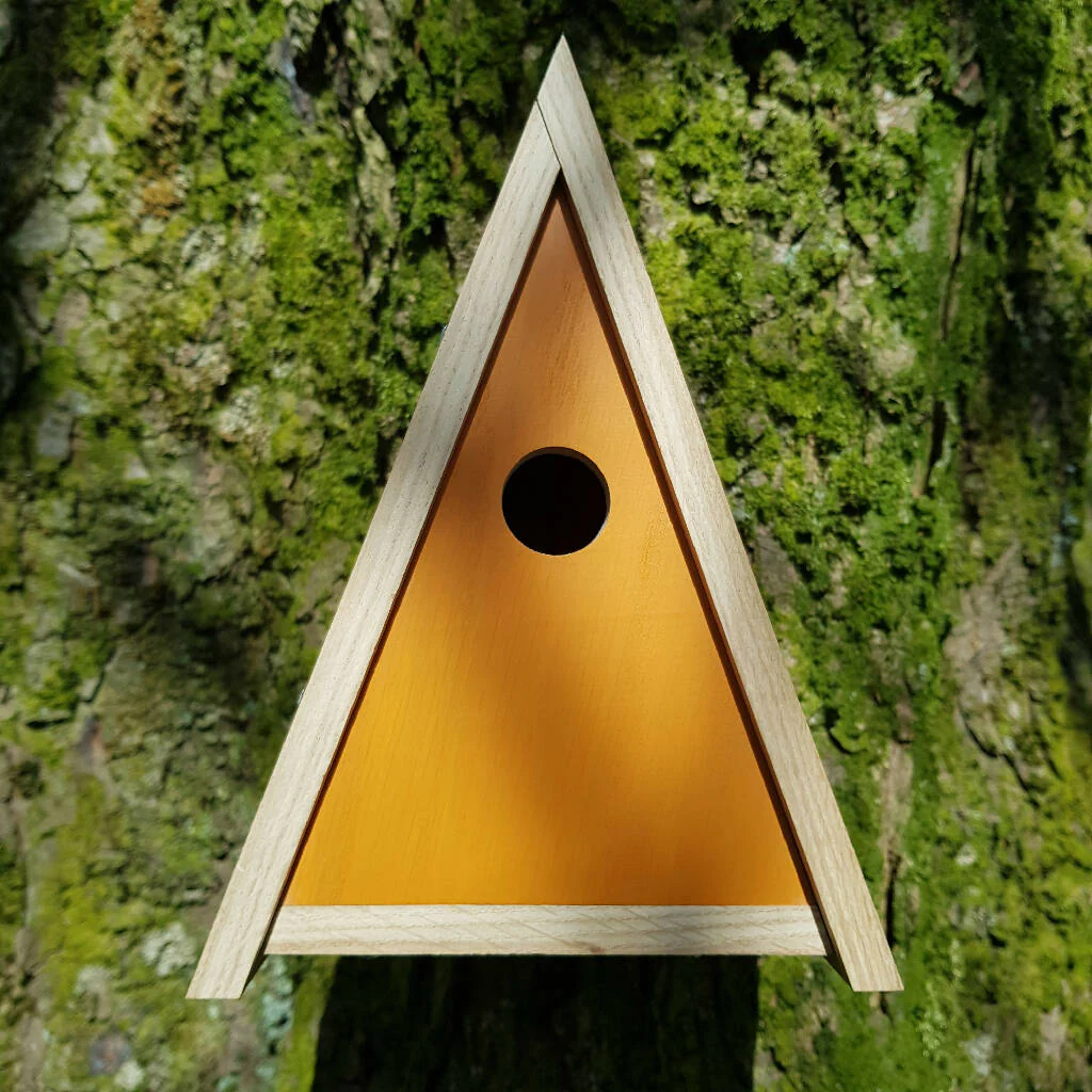 Painted Oak Bird Box - Image 7